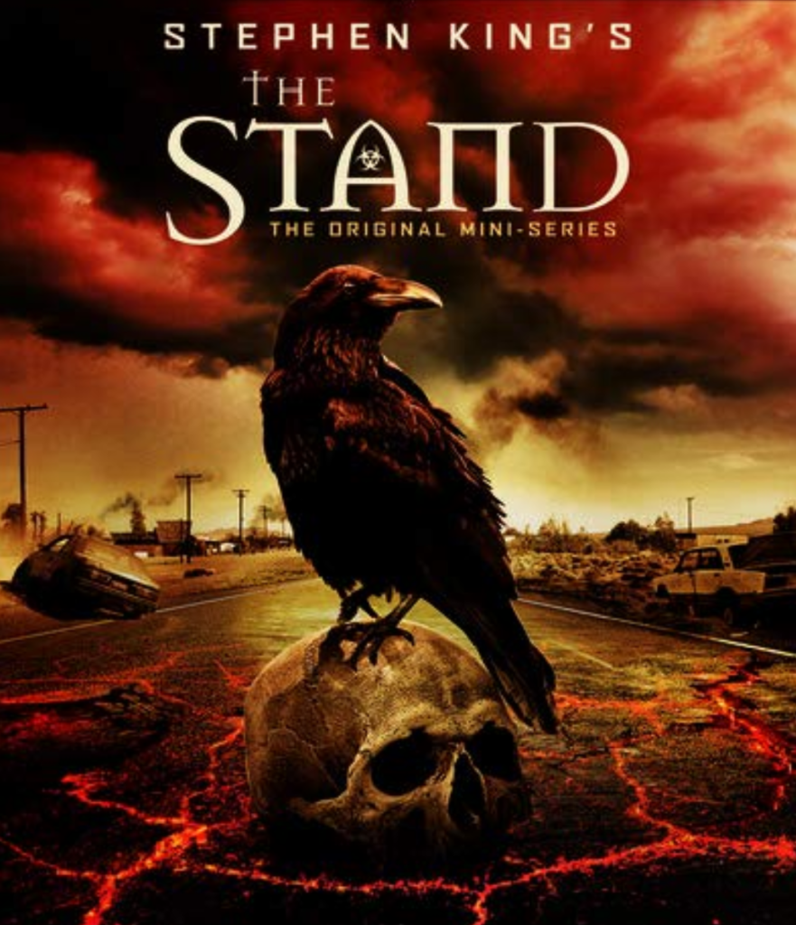 coverart The Stand, a crow standing on a skull