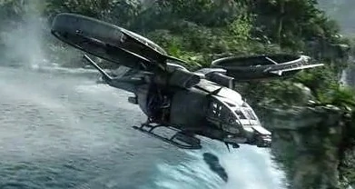 aircrapft copter from movie