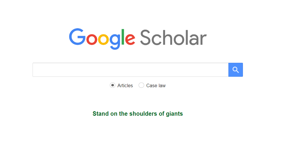 Image of Google Scholar