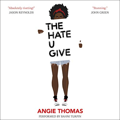 JLNICH blog beats article What Do Reader Want: Science Fiction Exploring Controversial Topics or Theme, The Hate U Give by Angie Thomas book cover image