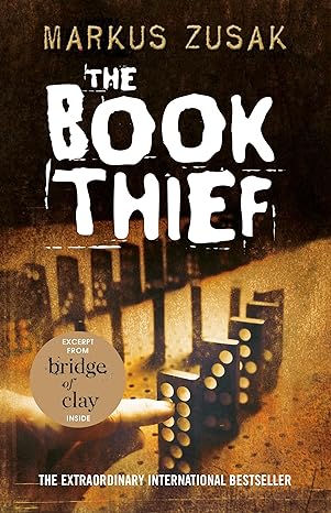 JL NICH blog beats article, 2024 Beyond SFF Writing Goals: How to Ensure Success. Image of book cover for The Book Thief by Markus Zusak