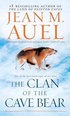 JL NICH blog beats article, Charting the Unknown: SFF Writing Adventures and 2024 Ambitions. Book cover image of The Clan of the Cave Bear by Jean M. Auel