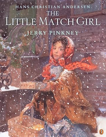 JL NICH blog beats article, Yuletide Imagination: Crafting Holiday Short Stories. Story Cover Image for The Little Match Girl by Hans Christian Andersen