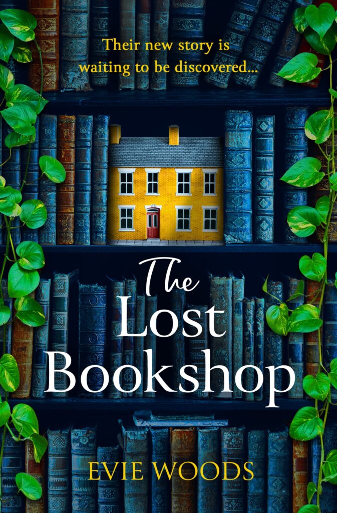 JL NICH blog beats article, Virtual Realities and Magical Realms: Where SFF Literature is Headed in the Coming Years. Book cover image for The Lost Bookshop by Evie Woods