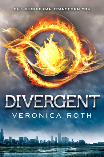 JL NICH blog beats article, Fantastic Examples of Characters' External vs Internal Struggles. Book Cover image of Divergent by Veronica Roth