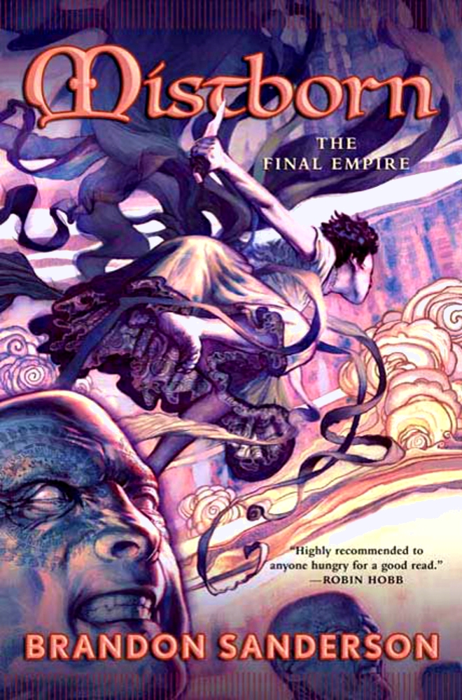 The Final Empire by Brandon Sanderson book cover image