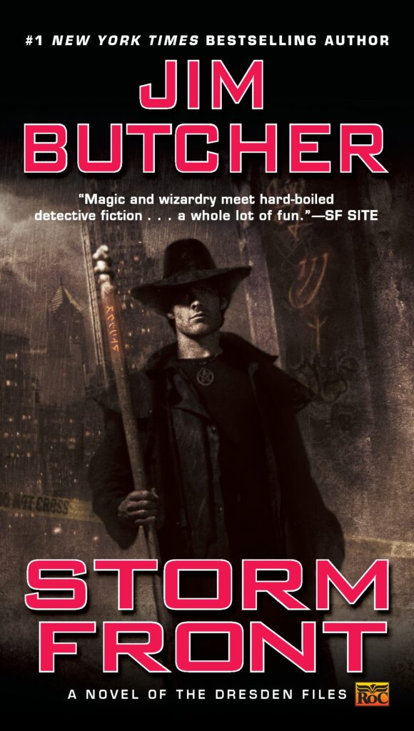 Storm Front by Jim Butcher, https://www.goodreads.com/book/show/47212.Storm_Front