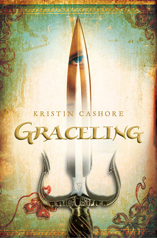 Graceling by Kristin Cashore. https://www.goodreads.com/book/show/3236307-graceling