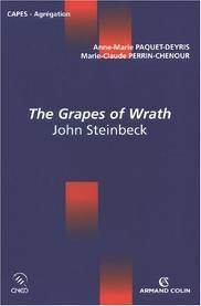 JLNICH blog beats article, The Journey of Writing a Novel Challenge of Losing Confidence, Book cover image for The Grapes of Wrath by John Steinbeck.